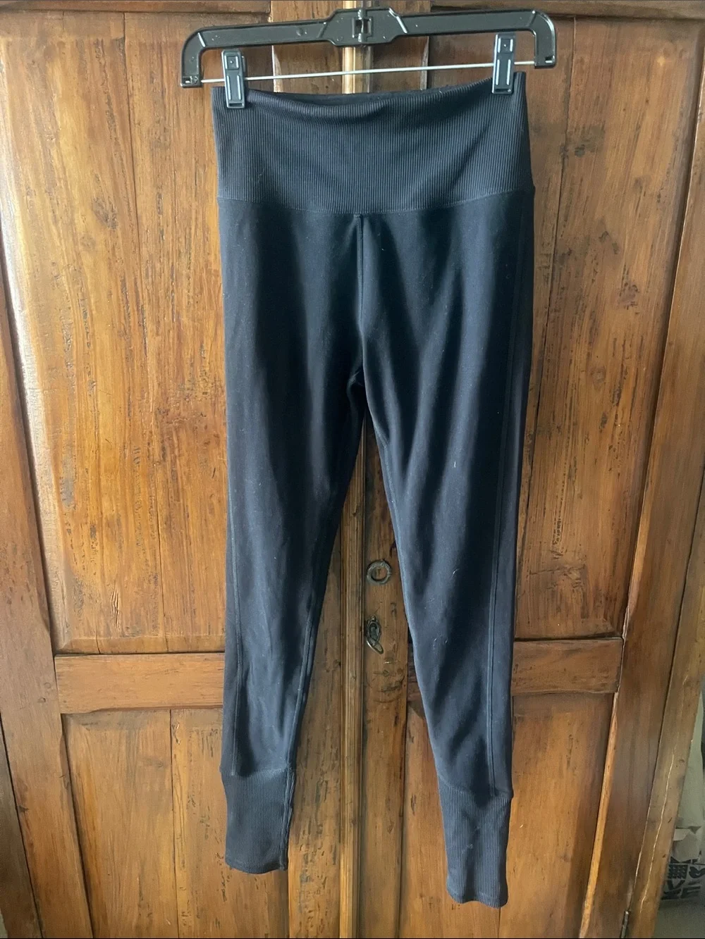 ALO Yoga womens Black Seamless Leggings
